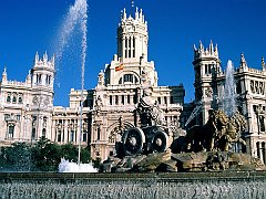 Plaza De Cibeles, Madrid, Spain